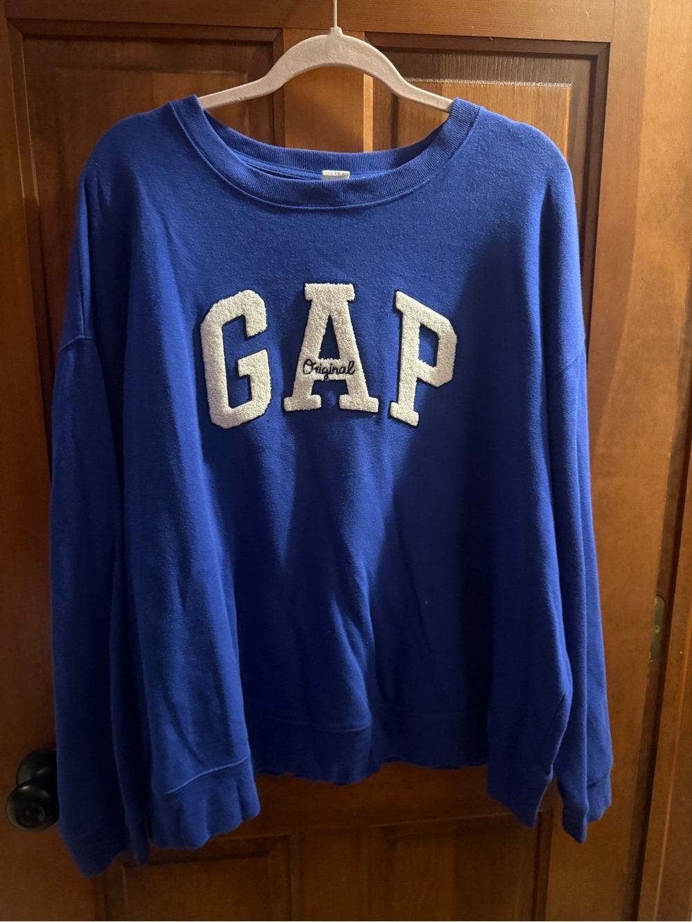 GAP Navy Blue Sweatshirt with White Logo